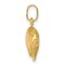 14K Yellow Gold Pig Charm Farm Animal Pendant Jewelry 16.5mm x 16mm